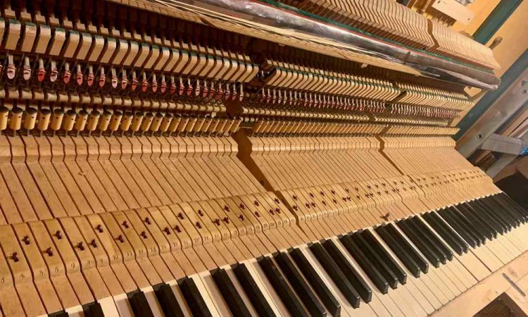 Mécanique de piano droit - Saint-Amand-Montrond - La Bul'à Pianos