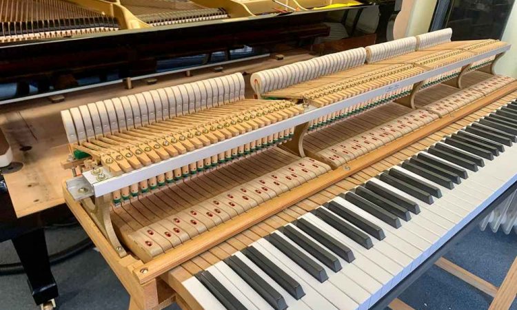 Réglage complet sur un queue Kawa - Saint-Amand-Montrond - La Bul'à Pianos